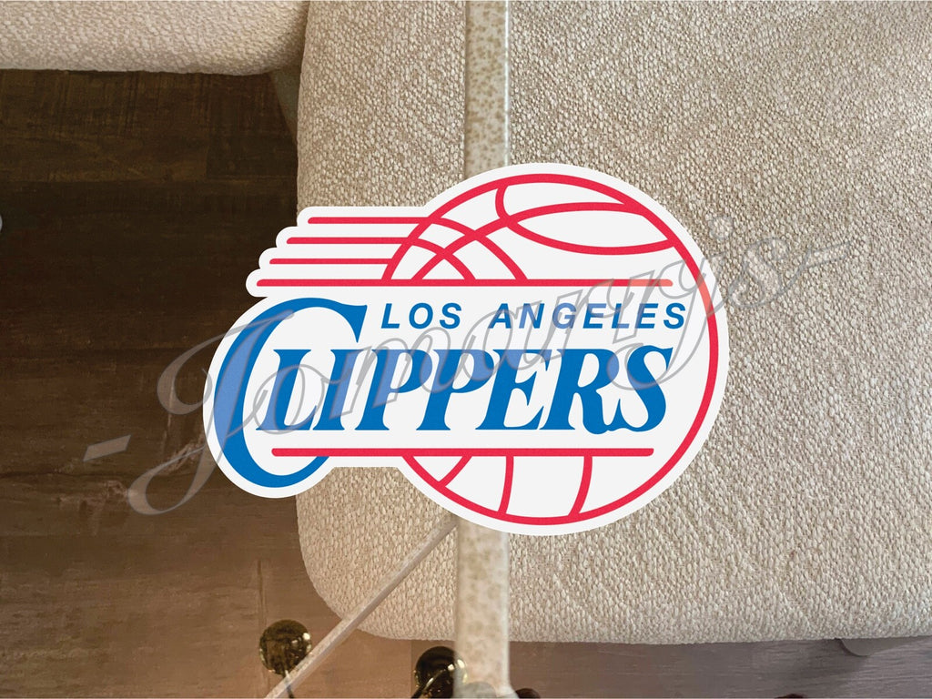 Los Angeles Clippers Logo NBA Sticker Decal Vinyl LA waterproof 2-18" phone car