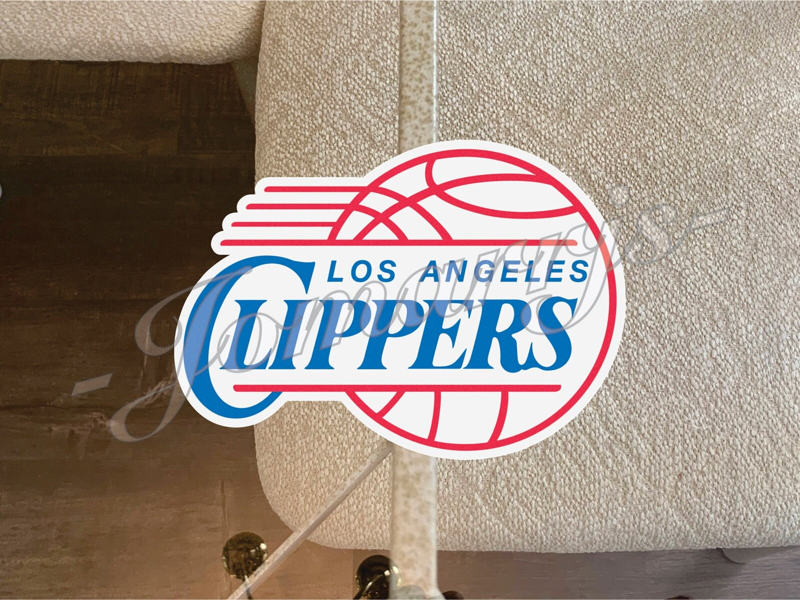 Los Angeles Clippers Logo NBA Sticker Decal Vinyl LA waterproof 2-18" phone car