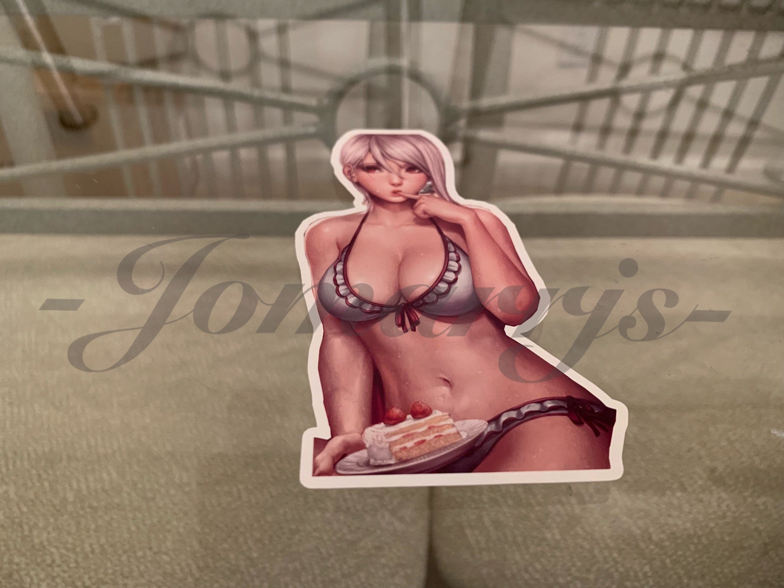 Food Wars! Shokugeki no Soma - Anime - Alice Nakiri Bikini Sun Fun Sticker Decal