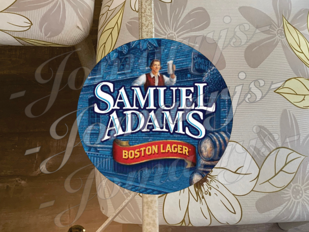 Samual Adams Boston Lager Beer Logo Sticker Decal waterproof tumbler Sz 2"-18"