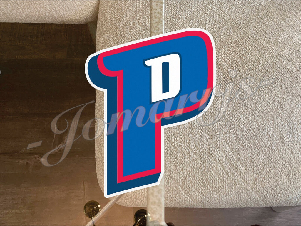 Detroit Pistons Basketball Team Logo NBA Sticker Decal #DetroitBasketball 2"-18"