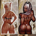 My Hero Academia Anime Usagiyama Rumi Mirko Bikini Sticker Decal ecchi waifu 2,3