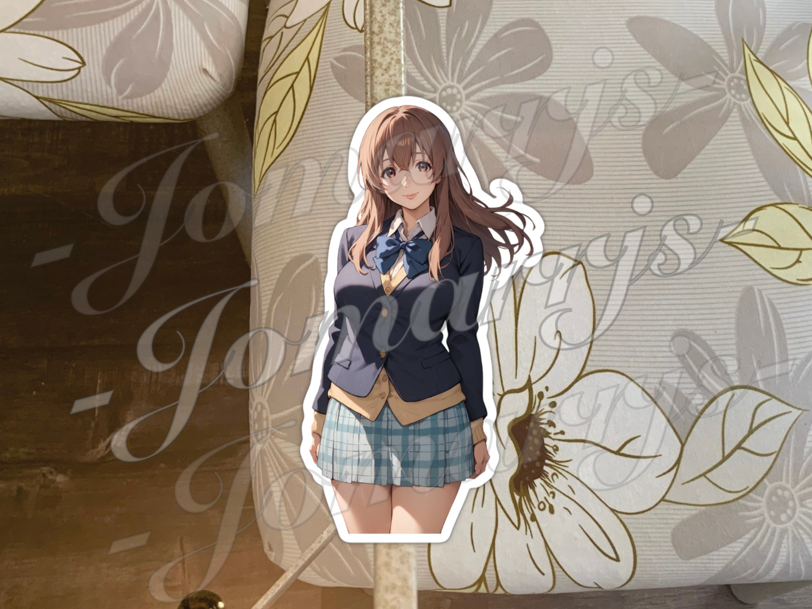 Jujutsu Kaisen Anime Shouko Nishimiya 2 A Silent Voice Sticker Decal Vinyl manga