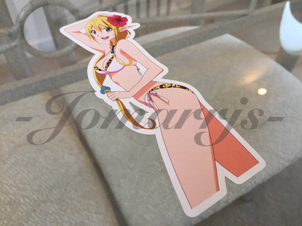 Gate - Anime - Tuka Luna Marceau Bikini Sticker Decal Vinyl Comic laptop manga