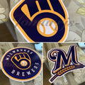 Milwaukee Brewers Baseball Team Logo MLB Sticker Decal Vinyl 2-18" waterproof