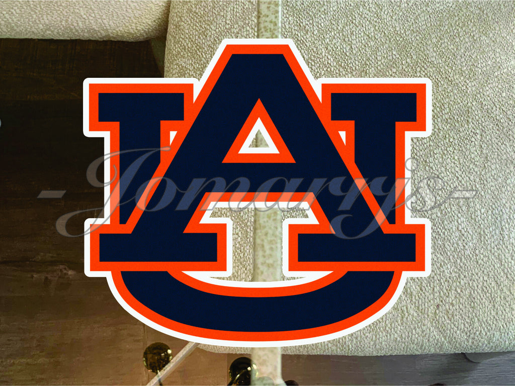 Auburn Tigers Football Logo NCAA Sticker Sign Vinyl Decal AU Aubie #WarEagle