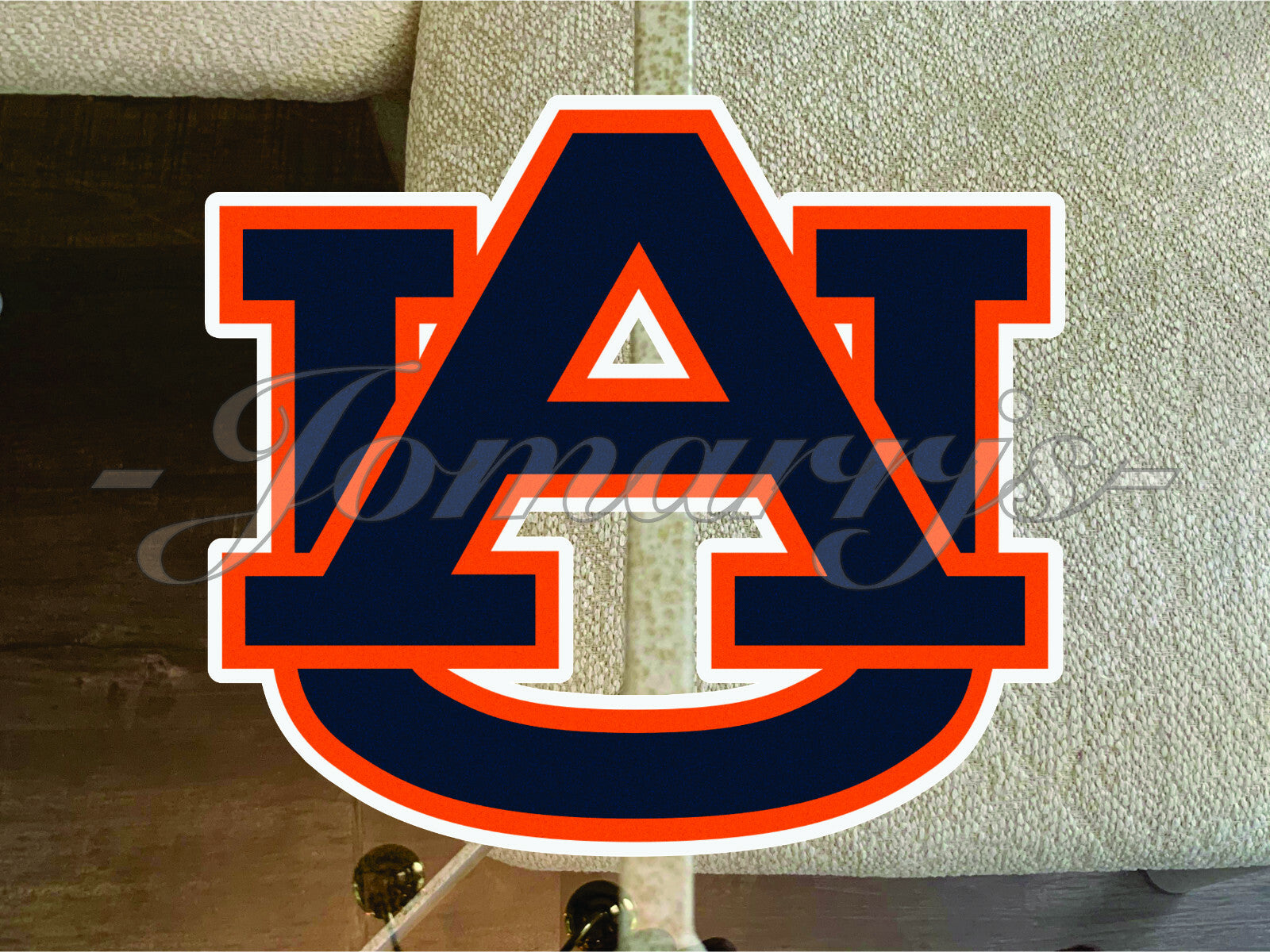 Auburn Tigers Football Logo NCAA Sticker Sign Vinyl Decal AU Aubie #WarEagle