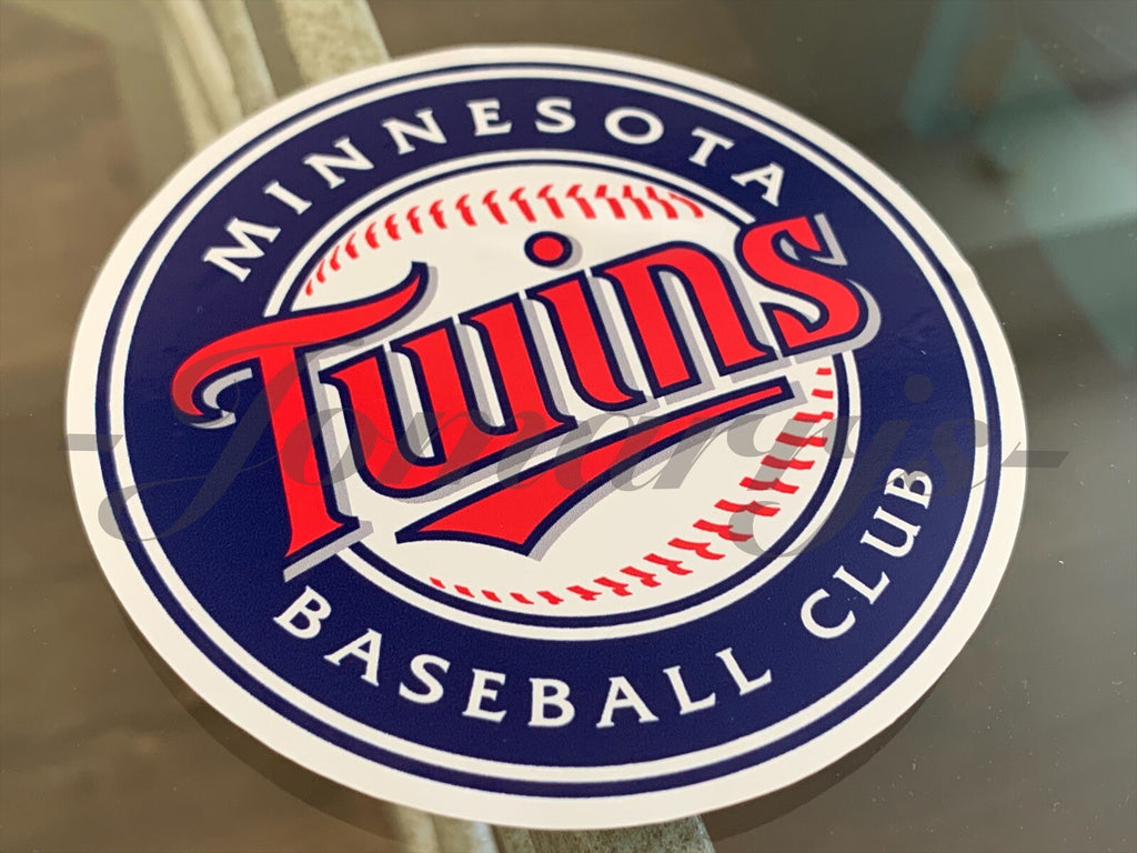 Minnesota Twins Baseball Club Team Logo MLB Sticker Decal Vinyl 2-18" waterproof