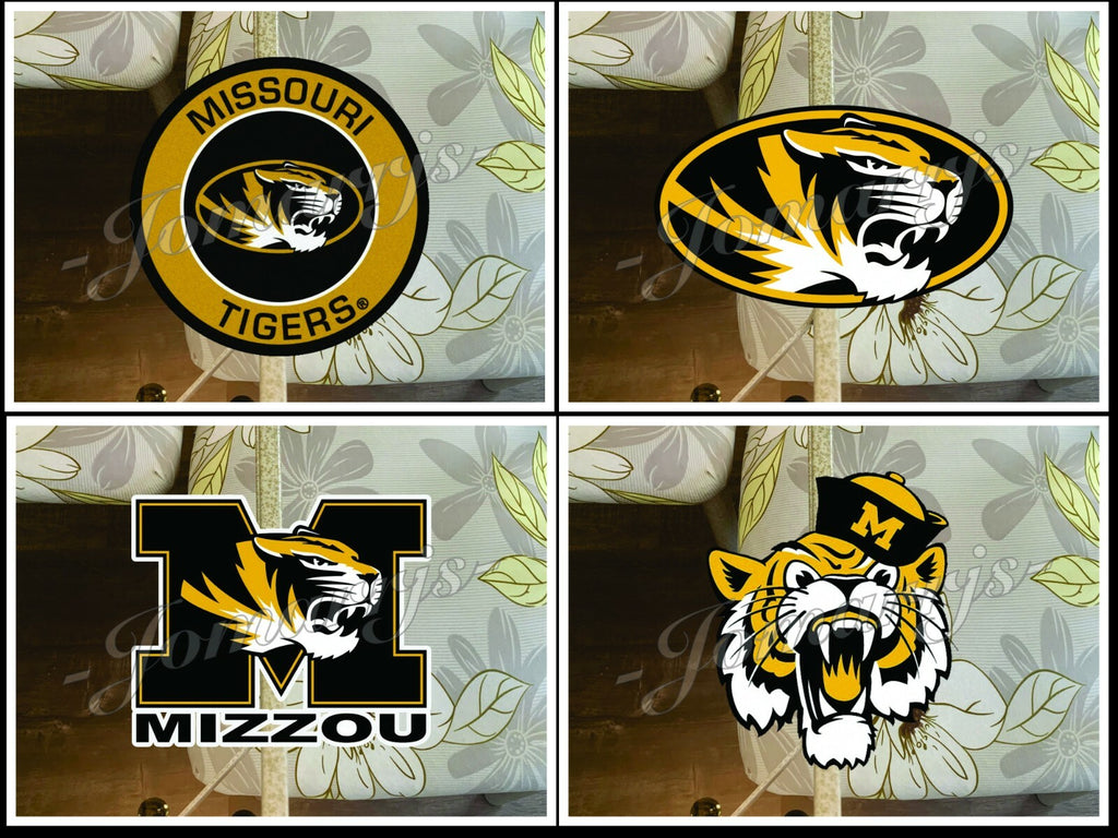 Missouri Tigers Football Logo NCAA Sticker Vinyl Decal MU Mizzou #Miz 4"-18"