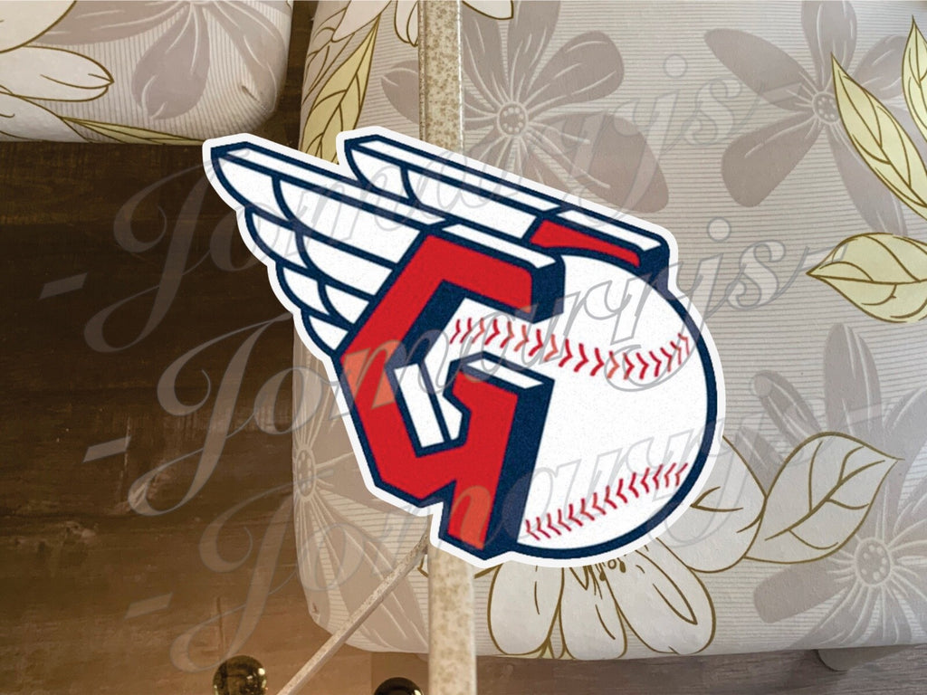 Cleveland Guardians Baseball Team Logo MLB Sticker Decal Vinyl 2-18"* waterproof