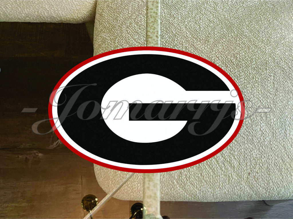 Georgia Bulldogs Football Logo NCAA Sticker Vinyl Decal UGA #CommitToTheG