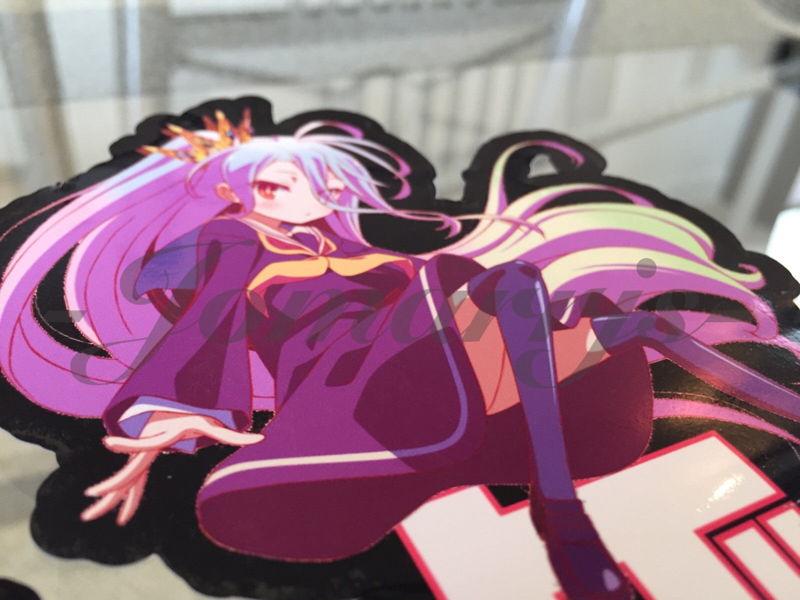 No Game No Life - Anime - Shiro Sticker Decals Vinyl Sign Comic sora lap top