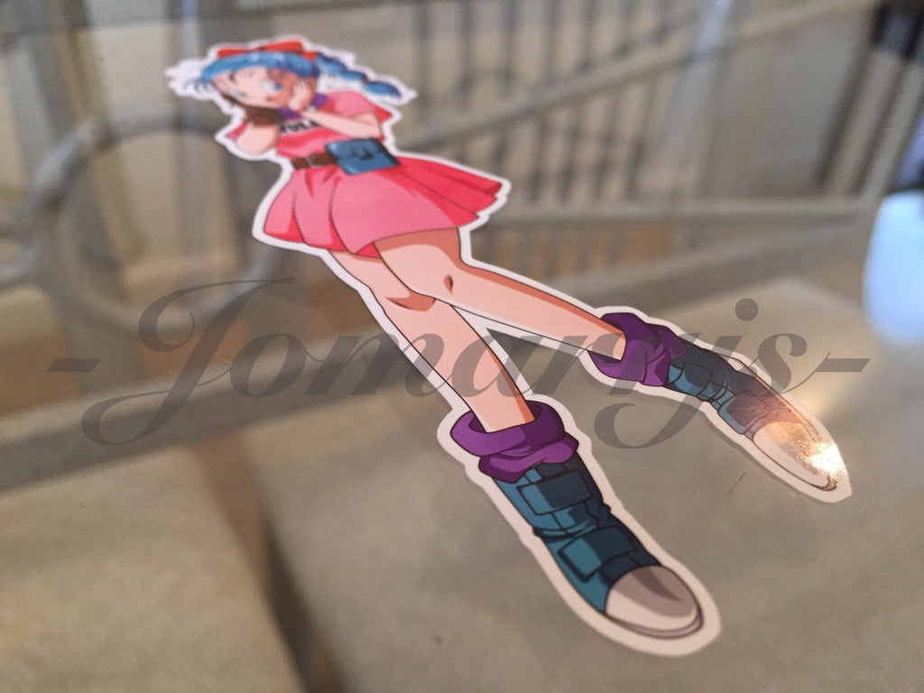 Dragon Ball Z Anime Bulma Sticker Decal Vinyl Comic DBZ