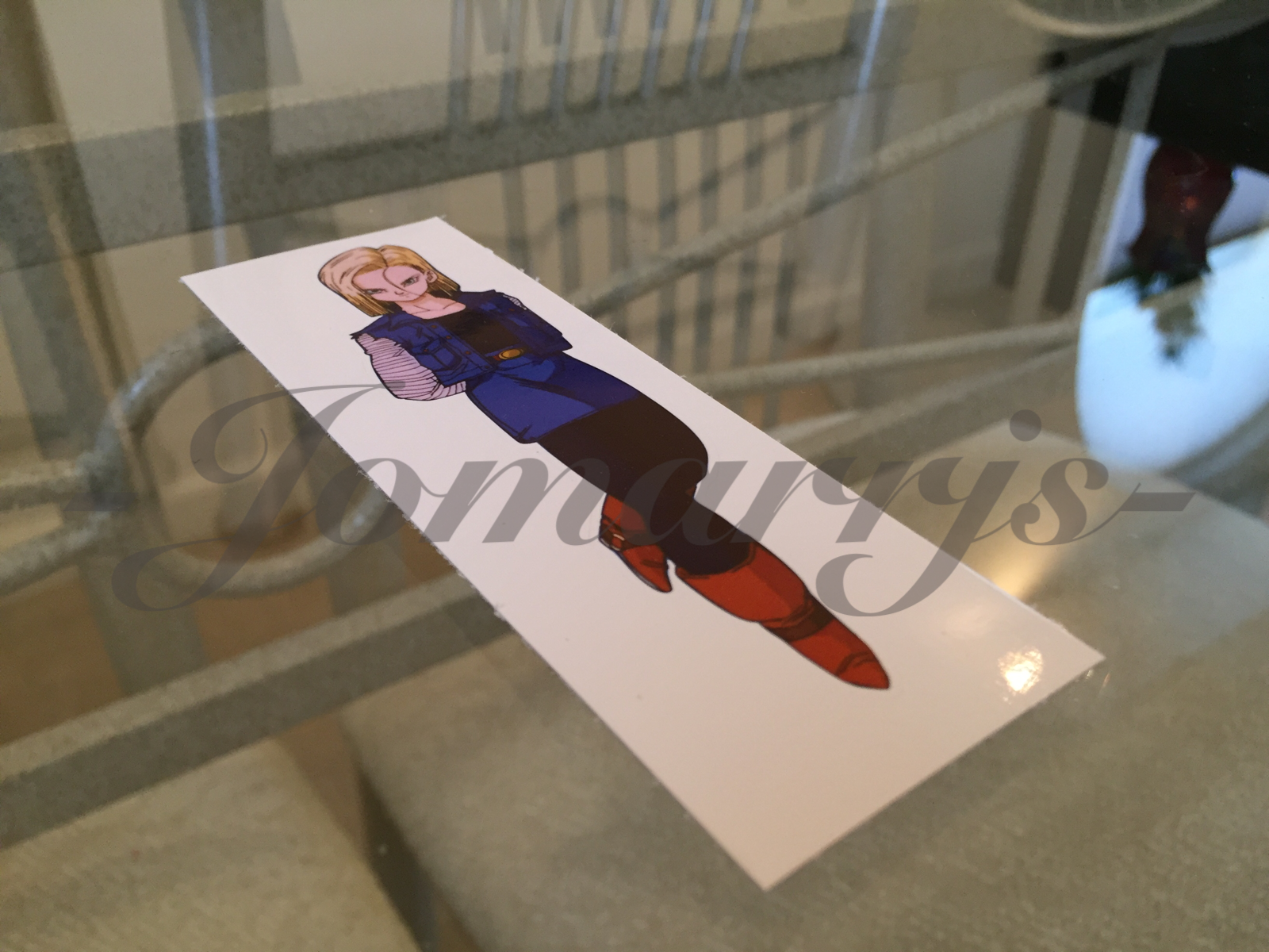 Dragon Ball Z Anime Android 18 Sticker Decal Vinyl Sign Comic DBZ