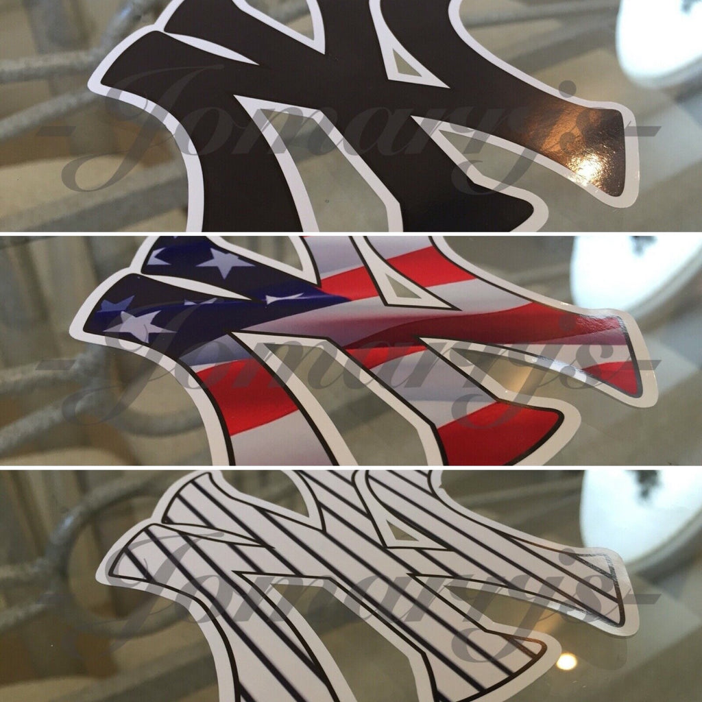 New York Yankees NY Logo Sticker Decal Vinyl MLB The Bronx Bombers *Sz: 2"-18"*