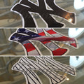 New York Yankees NY Logo Sticker Decal Vinyl MLB The Bronx Bombers *Sz: 2"-18"*