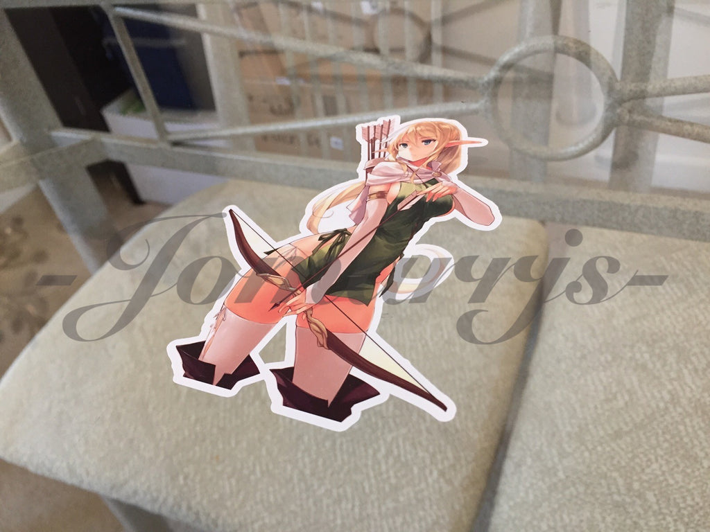 Gate - Anime - Tuka Luna Marceau "Arrows" Sticker Decal Vinyl Comic laptop manga