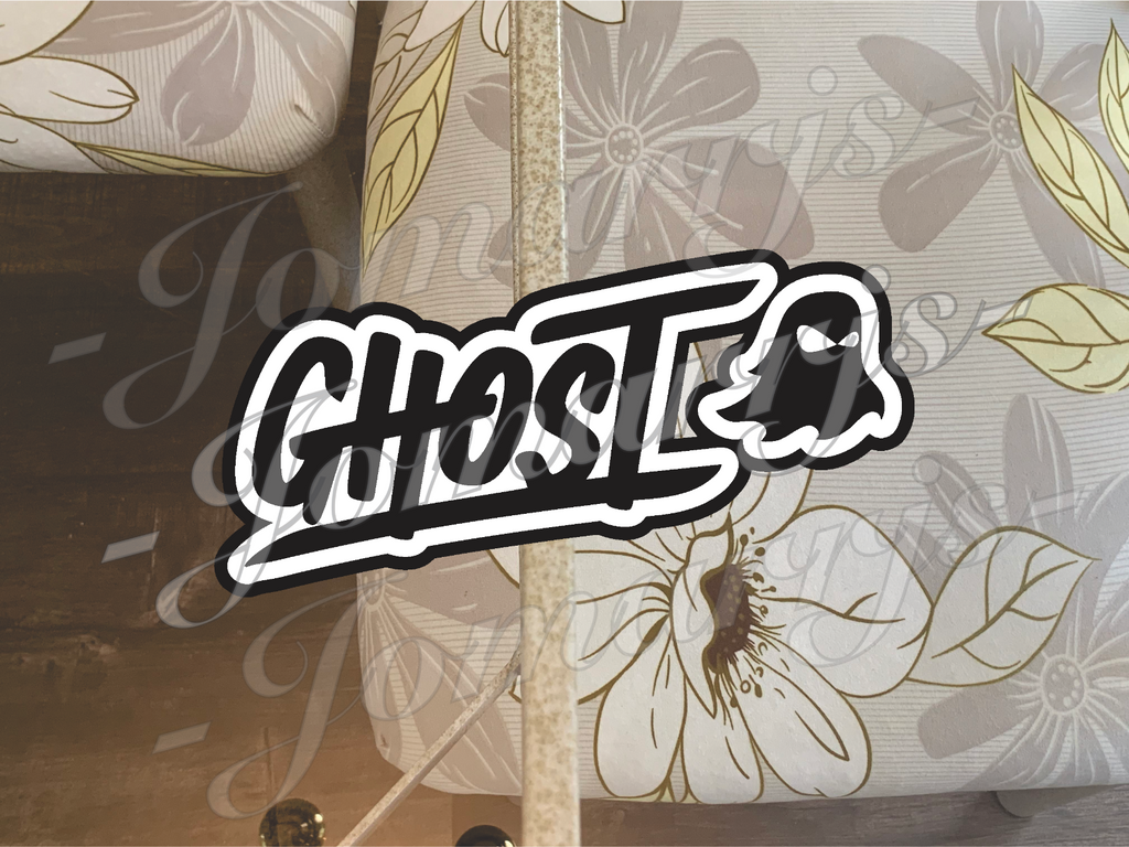 Ghost Energy Drink Sticker Decal Logo Custom Vinyl waterproof fan car phone