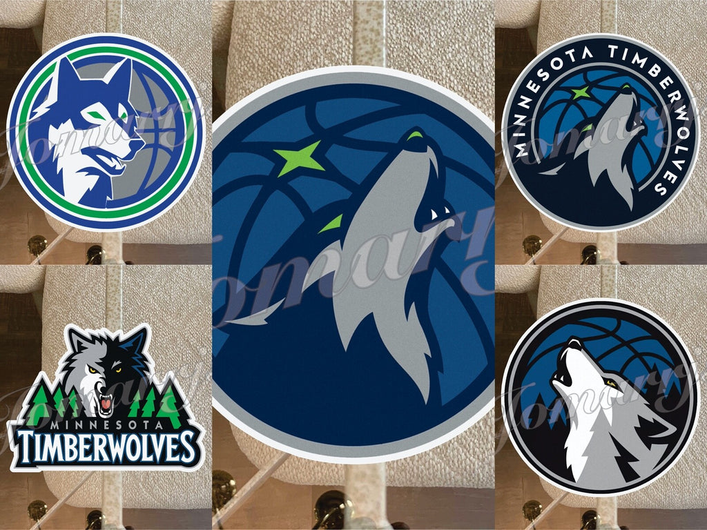 Minnesota Timberwolves Logo NBA Sticker Decal Vinyl waterproof 2"-18" laptop car