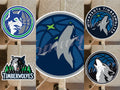 Minnesota Timberwolves Logo NBA Sticker Decal Vinyl waterproof 2"-18" laptop car