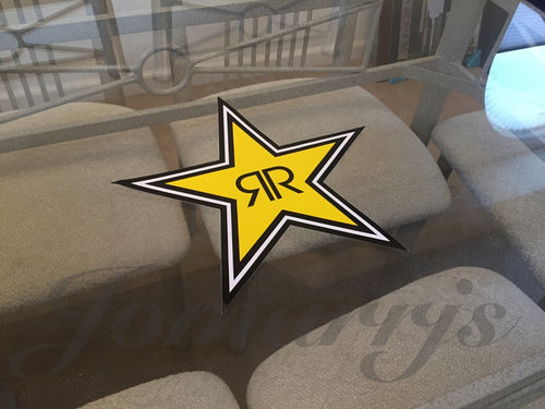 Authentic Rockstar Energy Drink Sticker Decal Sign Logo Die Cut BMX Motocross 🏁