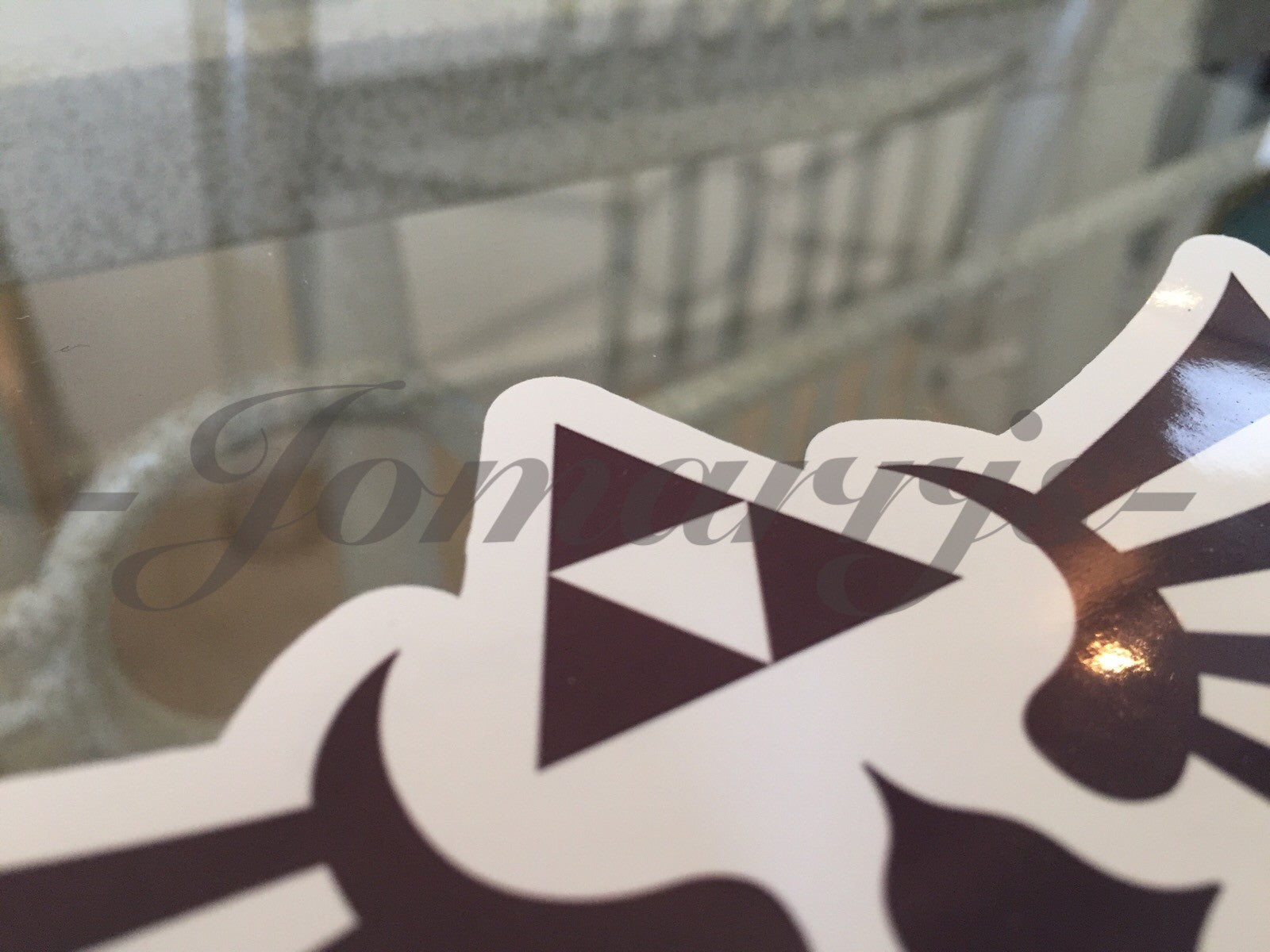 Zelda - Gaming - Triforce Logo Sticker Decals Vinyl console Laptop anime 3 Sizes