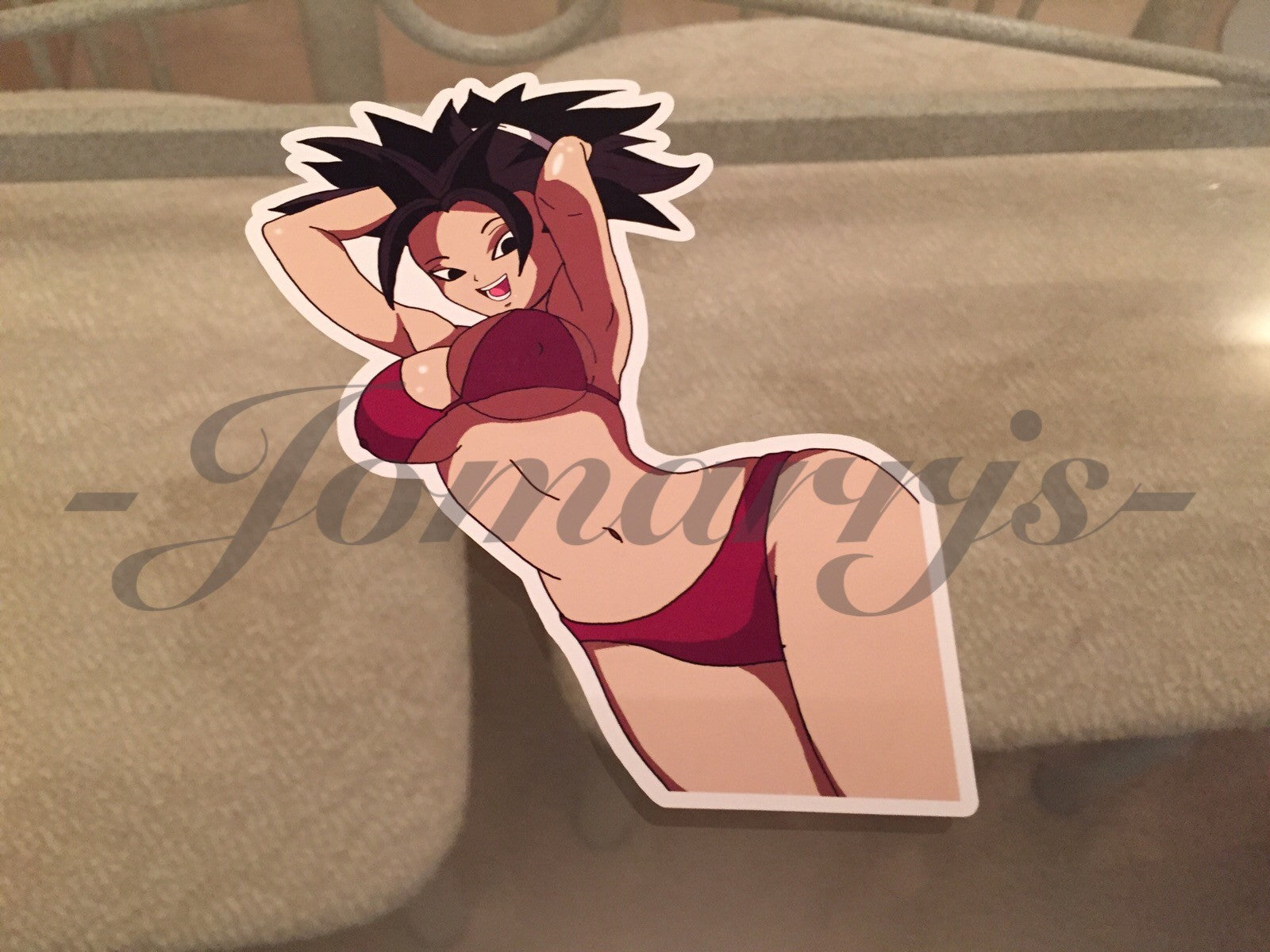Dragon Ball Z - Anime - Kefla Bikini Sun Fun Sticker Decal Vinyl DBZ manga