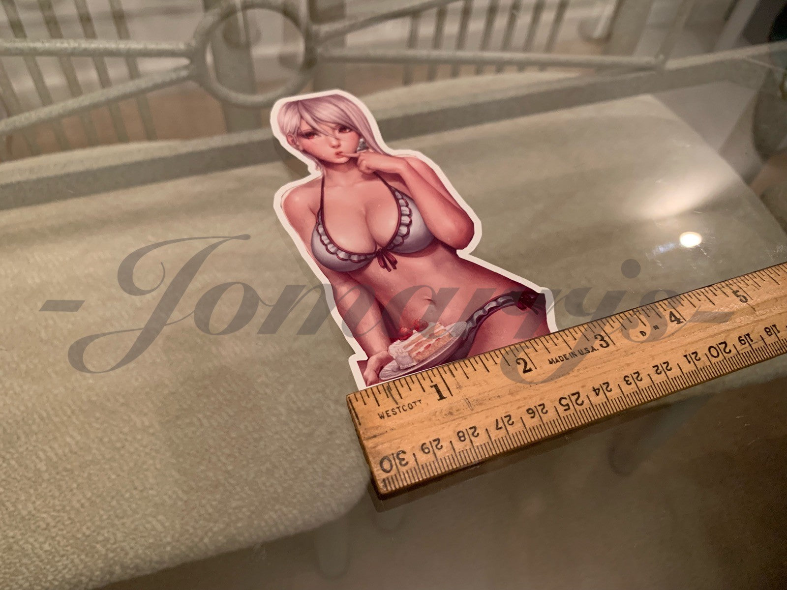Food Wars! Shokugeki no Soma - Anime - Alice Nakiri Bikini Sun Fun Sticker Decal