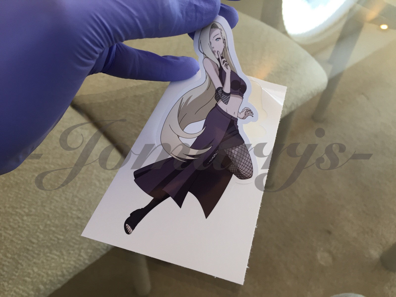 Naruto - Anime - Ino Yamanaka Sticker Decals Vinyl Sign Comic car laptop surface