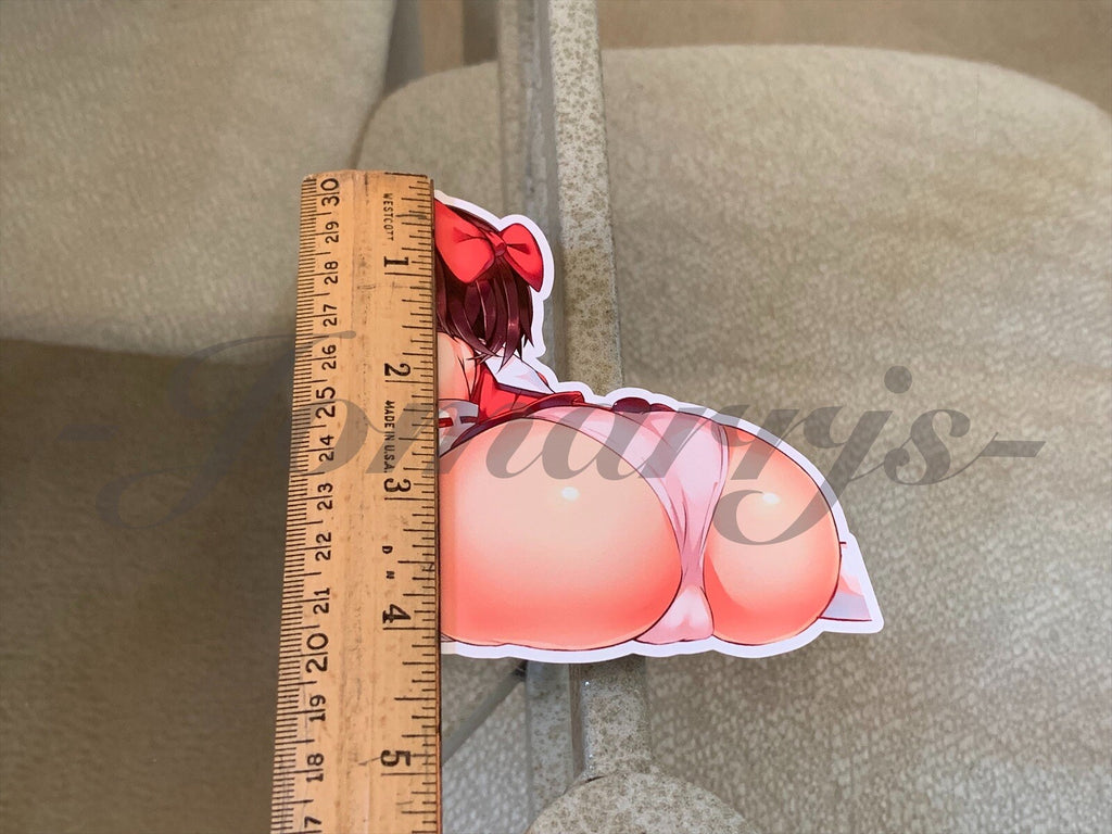 Touhou - Anime - Hakurei Reimu "Stretch" Sticker Decal lingerie bikini sun fun