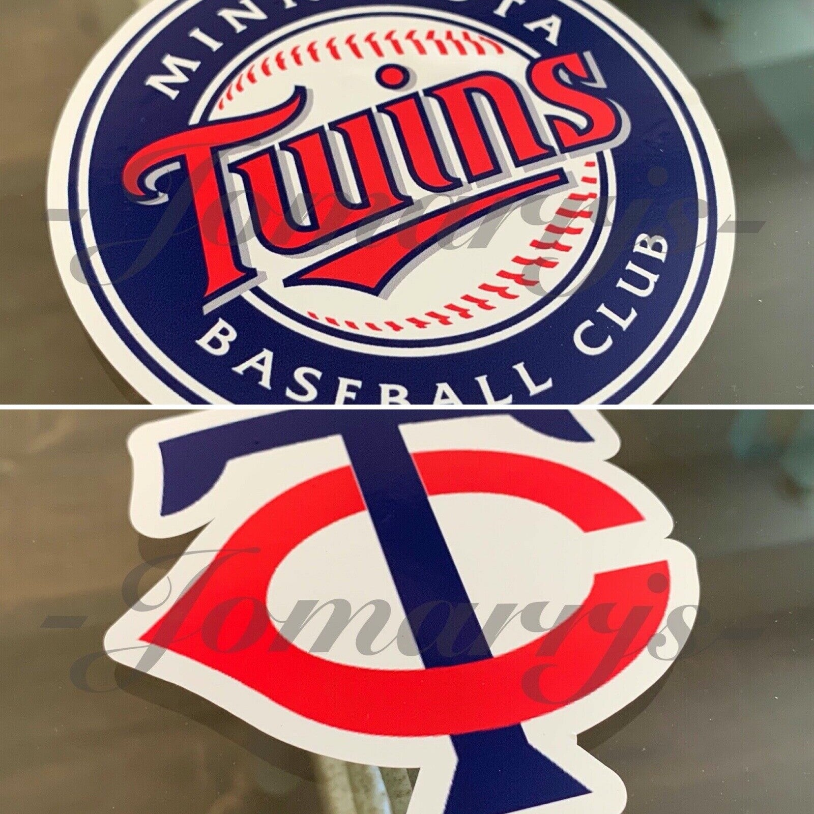 Minnesota Twins Baseball Club Team Logo MLB Sticker Decal Vinyl 2-18" waterproof