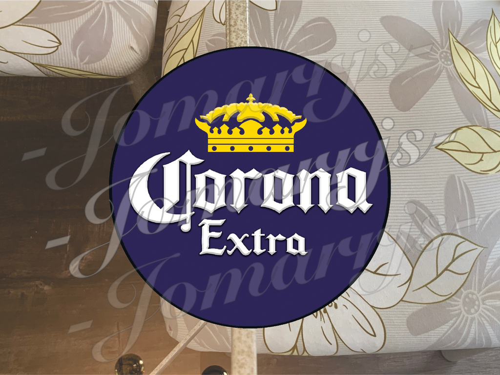 Corona Extra Beer Mexican Cerveza Logo Vinyl Sticker Decal fan tumbler Sz 2"-18"
