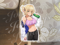 Enjo Kouhai Anime Ursula Y Ddraig Workout Fitness Sticker Decal manga 0001 ecchi