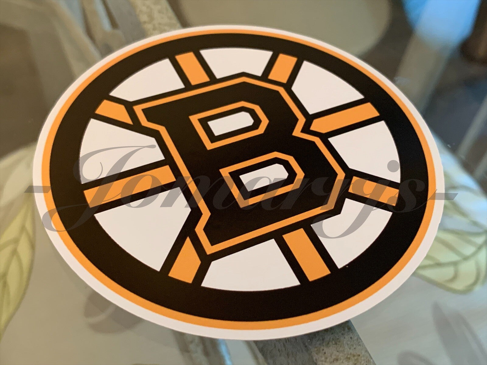 Boston Bruins Hockey Team Logo NHL Sticker Decal Vinyl #NHLBruins
