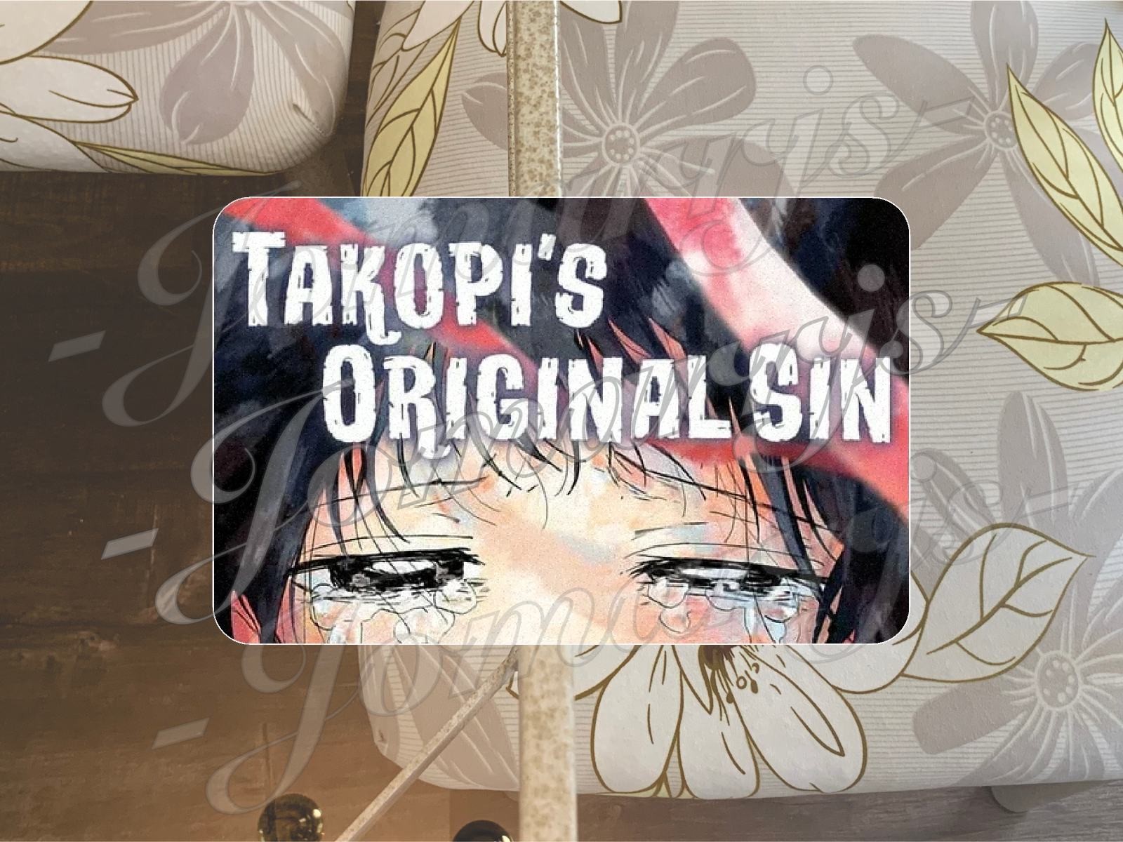 Takopi's Original Sin Custom Title Sticker Decal 2"-18" waterproof car peeker