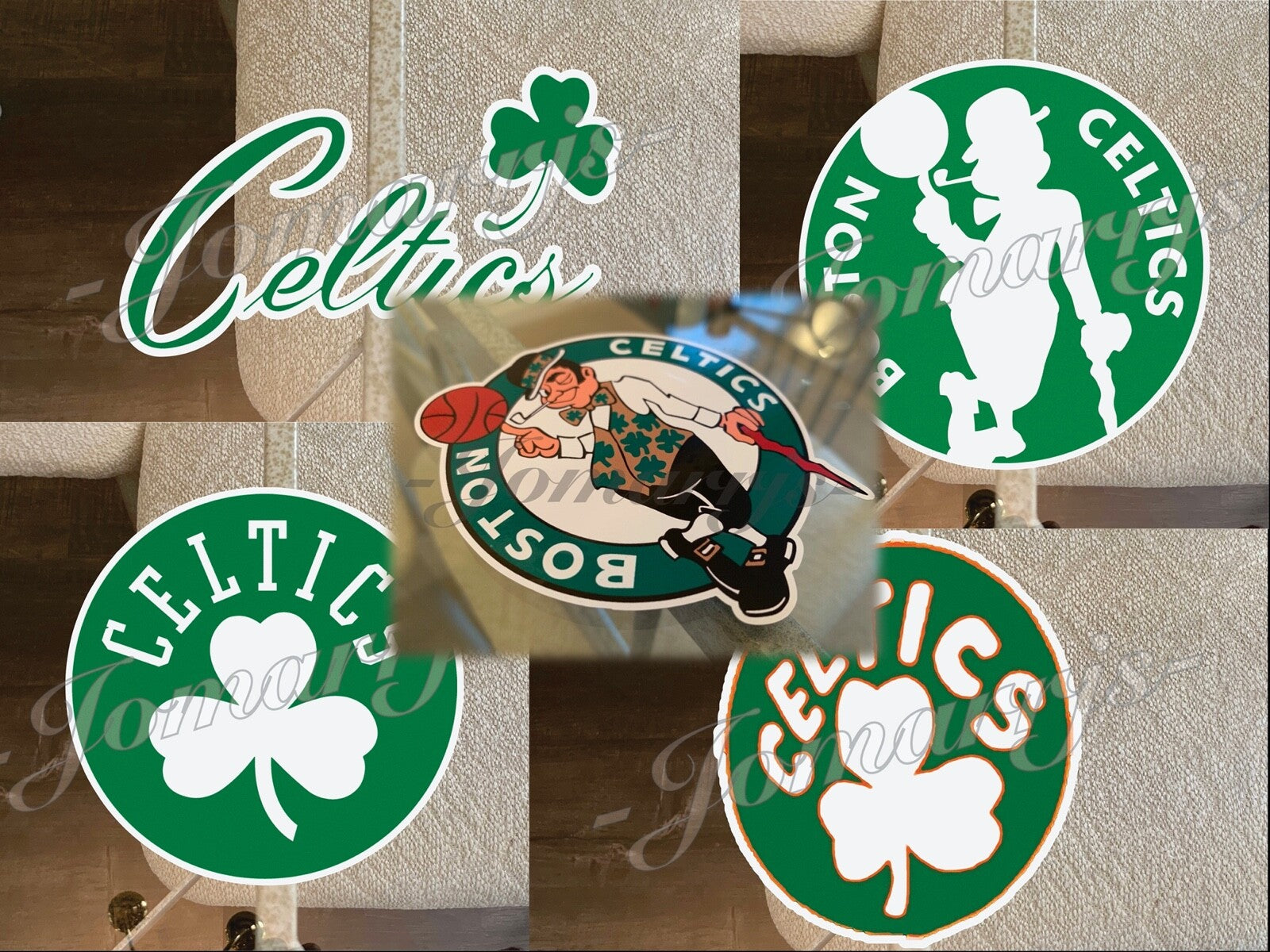 Boston Celtics Basketball Team Logo NBA Sticker Decal Vinyl waterproof car 2-18"