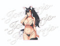 Hololive Ookami Mio Custom Sticker Decal Vinyl #001