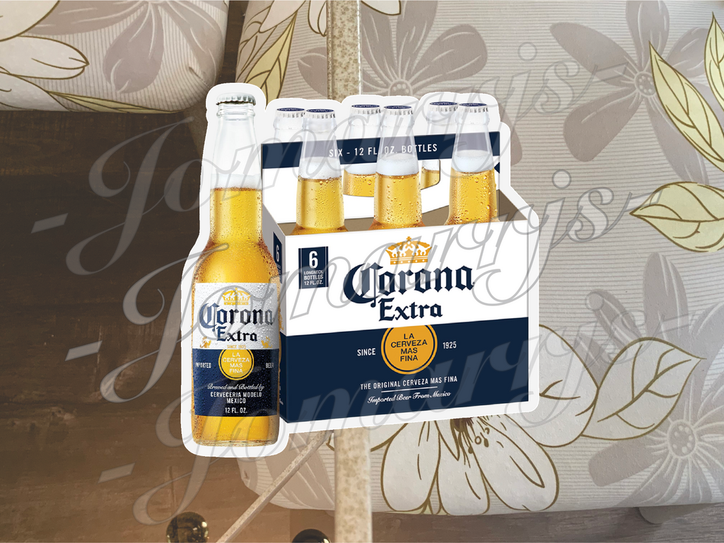 Corona Extra Beer Mexican Cerveza Logo Vinyl Sticker Decal fan tumbler Sz 2"-18"