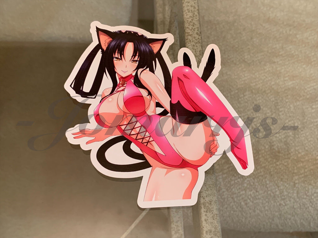 Highschool DxD - Anime Kuroka Toujou Bikini Sun Fun Sticker Decal high school
