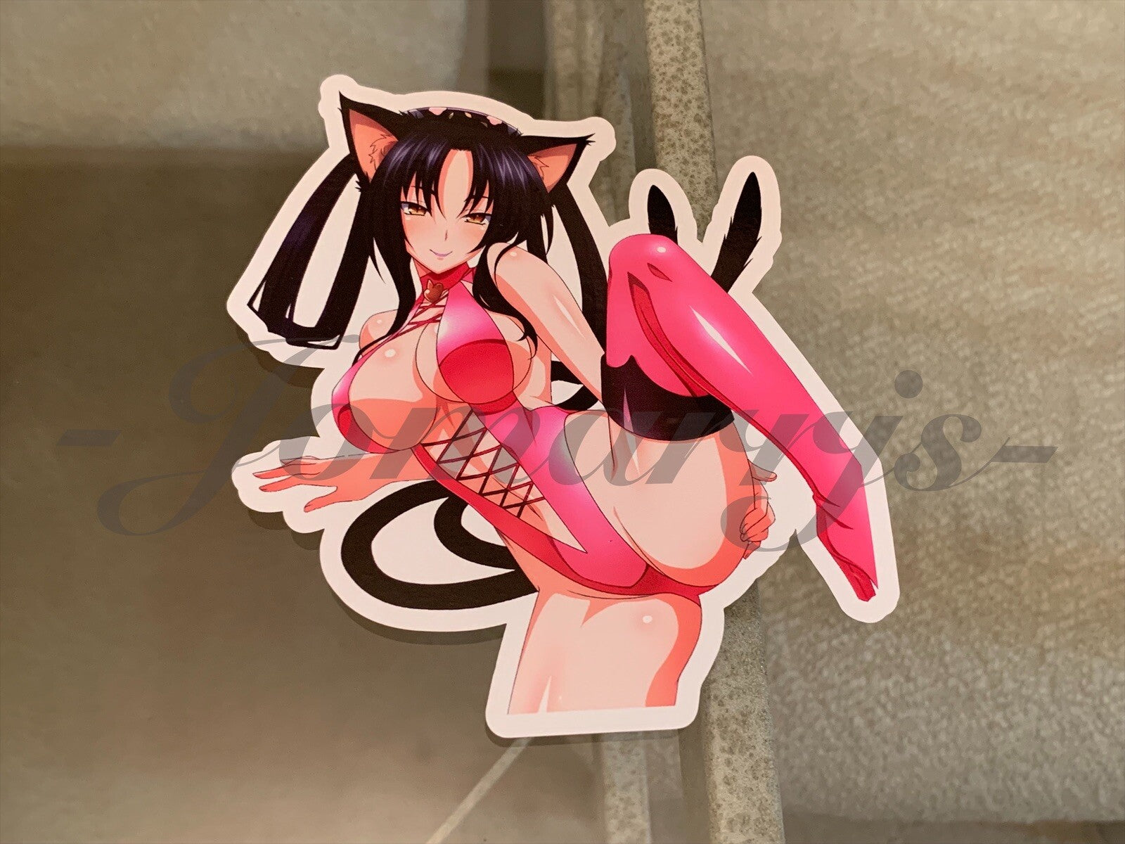 Highschool DxD - Anime Kuroka Toujou Bikini Sun Fun Sticker Decal high school