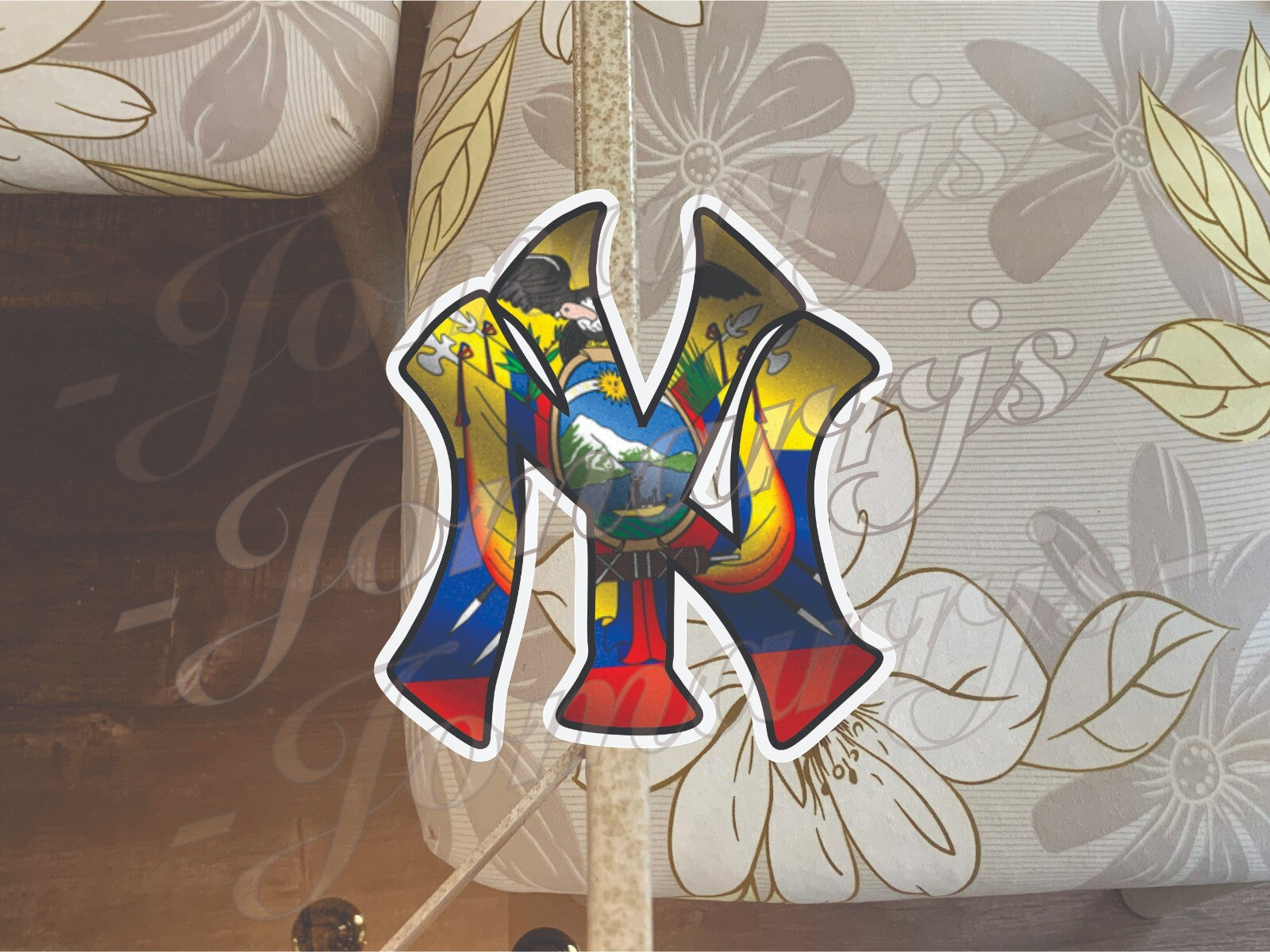 New York Yankees NY Logo "Latin Vibes” Edition Sticker Decal Vinyl  *Sz: 4"-18"*