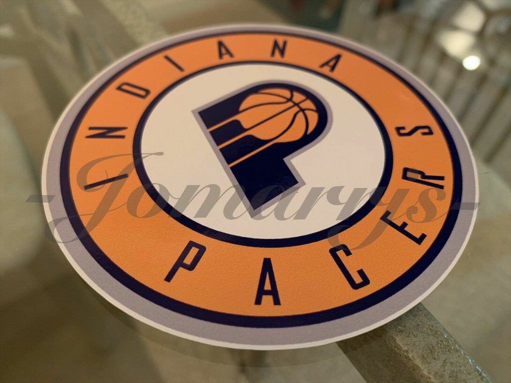 Indiana Pacers Logo NBA Sticker Decal Vinyl waterproof 2"-18"