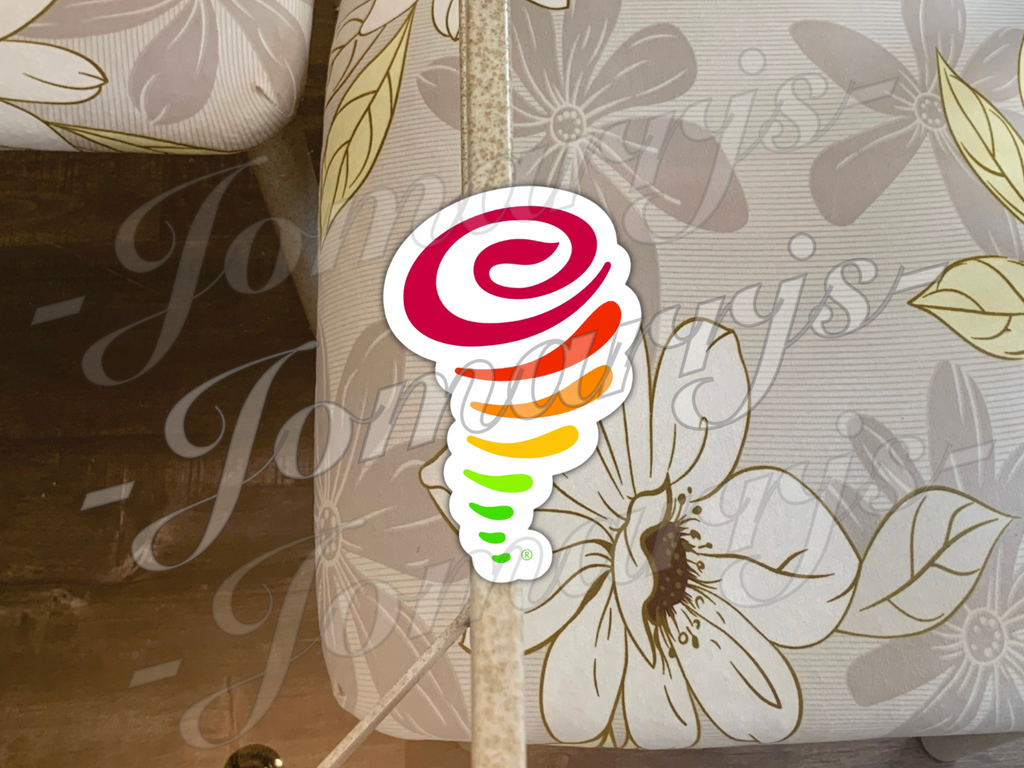Jamba Juice Smoothie Logo Custom Colored Vinyl Sticker Decal car tumbler laptop