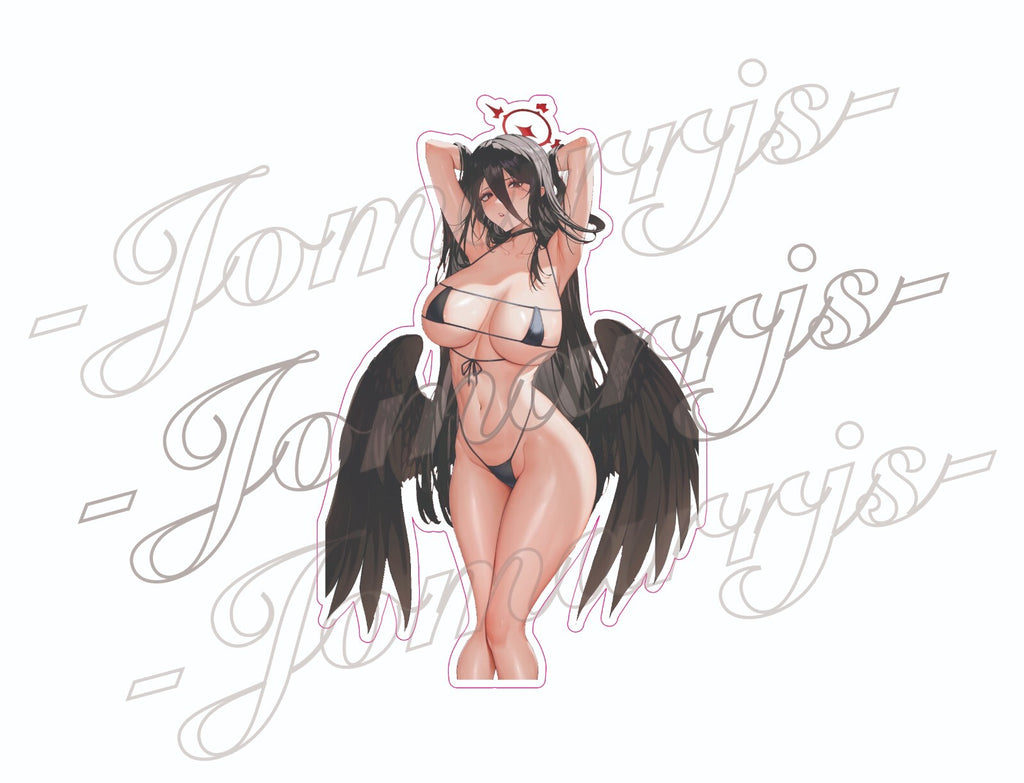 Blue Archive Hanekawa Hasumii Custom Sticker Decal Vinyl #001