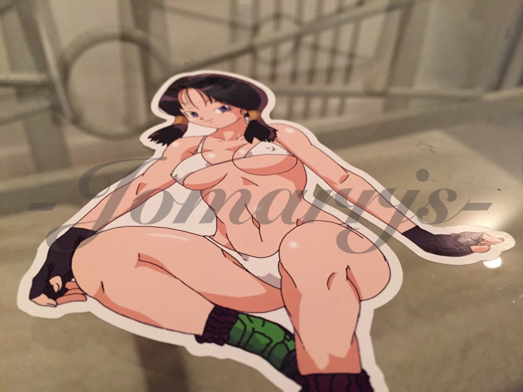 Dragon Ball Z - Anime - Videl Bikini Sun Fun Sticker Decal Vinyl DBZ