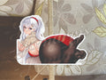Azur Lane Anime Belfast Lingerie Custom Sticker Decal bikini #3 waifu ecchi jdm