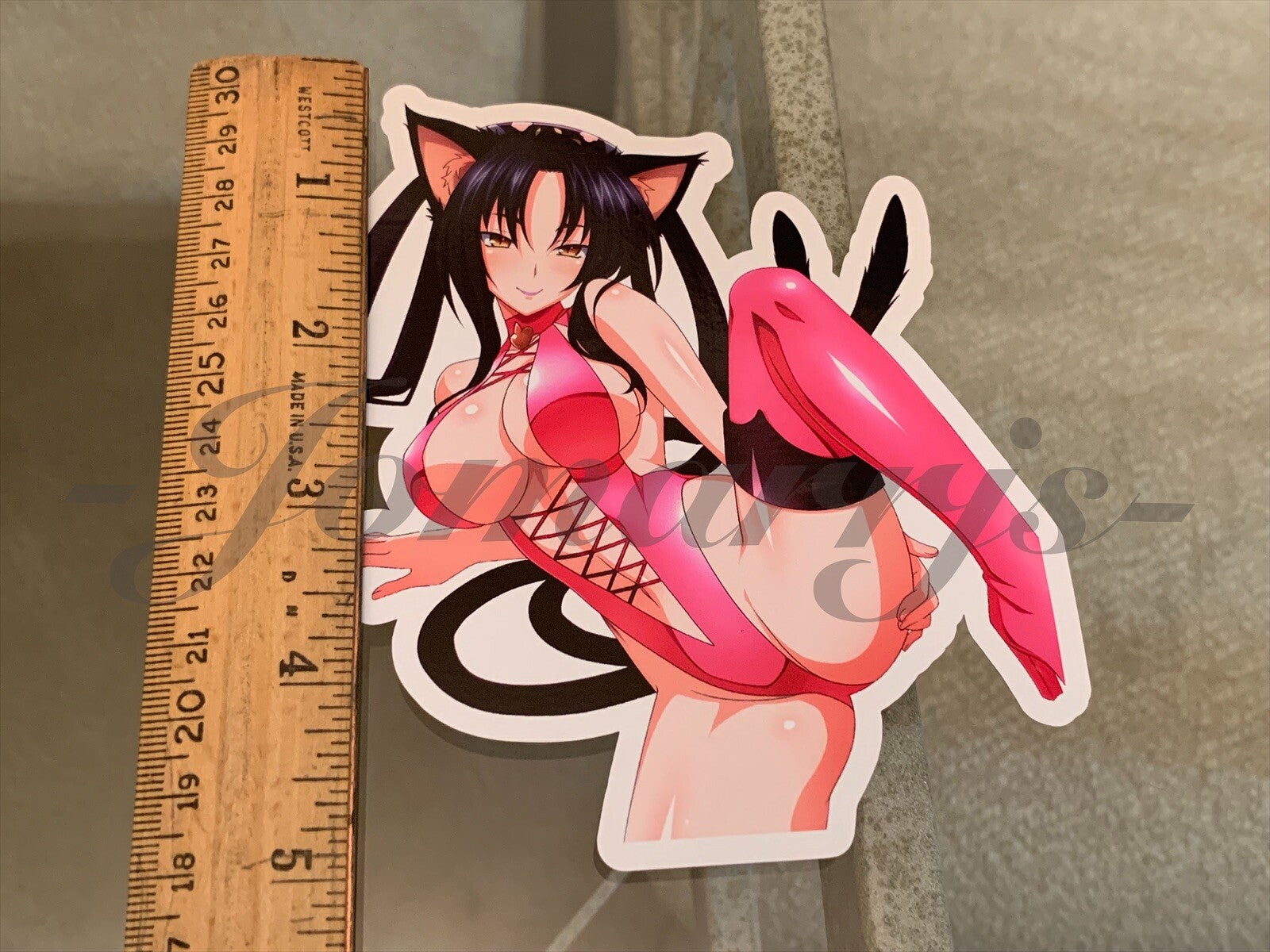 Highschool DxD - Anime Kuroka Toujou Bikini Sun Fun Sticker Decal high school