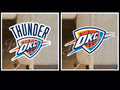 Oklahoma City Thunder OKC Logo NBA Sticker Decal Vinyl waterproof 2"-18"