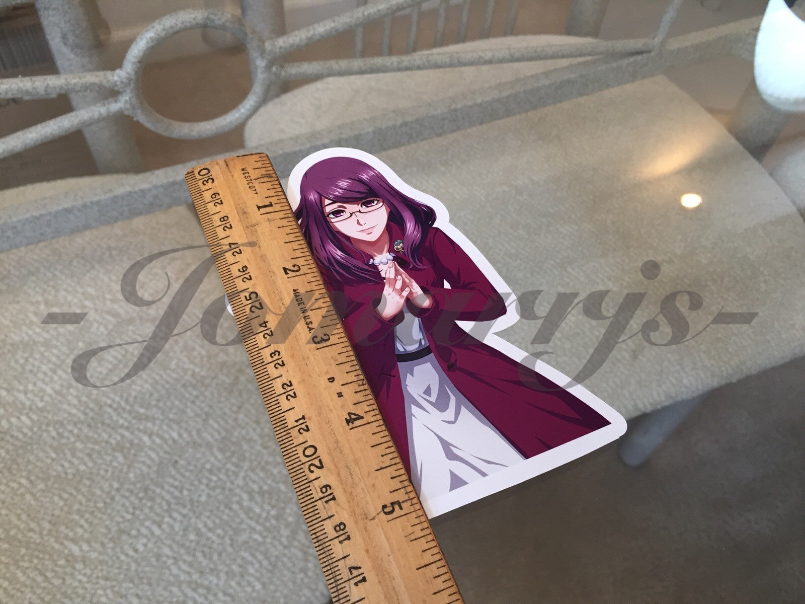 Tokyo Ghoul - Anime - Rize Kamishiro Sticker Decals Vinyl binder laptop console