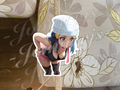 Pokemon Anime Dawn Hikari 01 Custom Sticker Decal lewd manga waifu laptop car